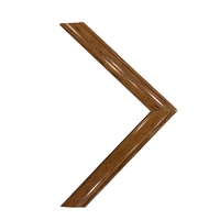 Moulure de cadre photo en bois massif de 30 mm de large, profilé de 22 mm d'épaisseur pour cadres flottants en bois pour peinture artistique, vente en gros