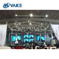 Soporte DE LUZ DE DJ portátil de aleación de aluminio con certificado Ce & TUV para Music Venue Truss