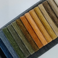 Tissu d'ameublement chenille 460 g/m² 100 % polyester, résistant à l'abrasion, pour canapé et revêtement de meubles