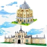 Nouvellement arrivé grande-bretagne Cambridge University Oxford University Mini brique Mini calture bloc de construction jouet pour adultes et enfants