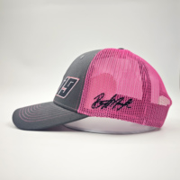 Gorras Trucker Richardson 112 de Malla con Cierre Ajustable, de Perfil Bajo, de Alto Rendimiento para Ciclismo, con Logotipo de PVC Personalizado, de 6 Paneles, al por Mayor