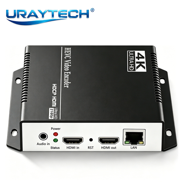 H.265 RTMP Streaming Encoder 4K for SRT RTMP RTSP HLS Live Streaming HDMI Input IPTV Broadcasting