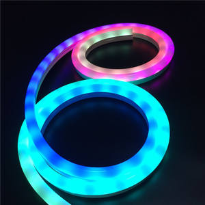 Striscia LED <span class=keywords><strong>Neon</strong></span> Digitale DC12V 12V IP68 Effetto Acqua Corrente Tubo <span class=keywords><strong>Neon</strong></span> in Silicone 5050-60 Lampade/Metro Flessibile per Parchi a Tema - Product Image 1