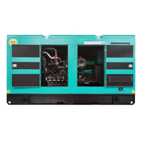 Générateur insonorisé super silencieux 200kW 100kVA 150kW 150kVA à démarrage à distance 12V DC triphasé 60Hz 400V