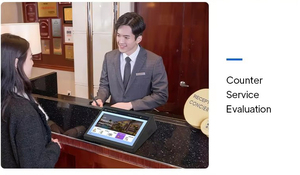Kiosco de Autoservicio Todo en Uno con Pantalla Táctil Android Horizontal de 10.1 Pulgadas para Registro de Clientes y Visualización de Calificación de Satisfacción - Product Image 6