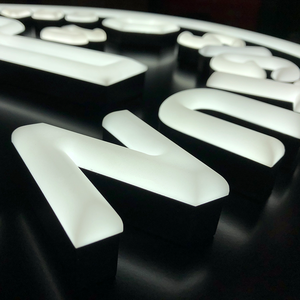 Cosun cửa hàng biểu tượng dấu hiệu công ty tùy chỉnh dấu hiệu cho doanh nghiệp Logo khách sạn nhà hàng văn phòng 3D <span class=keywords><strong>LED</strong></span> biểu tượng tùy chỉnh dấu hiệu - Product Image 3