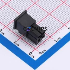 ZX-MX3.0-2-2P-HGJK Housing (Wire-to-Board / Wire-to-Wire) P=3mm Connector 2x2P 3mm Micro-Fit (MX 3.0) 3mm - Product Image 2