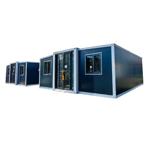 Casa Contenedor Plegable de 20 pies/40 pies, Expandible, Diseño Industrial, Forma Rectangular, Grosor Estándar - Product Image 1