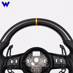 Fornitore Diretto di Volanti in Fibra di Carbonio Nuovi di Zecca e di Alta Qualità per <span class=keywords><strong>Volkswagen</strong></span> BORA, CADDY, GOLFGTD, GOLFGTI, JETTA, <span class=keywords><strong>POLO</strong></span> - Product Image 4