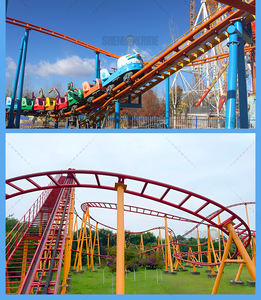 Equipo comercial de montaña rusa de acero para exteriores para parques de atracciones-Giant Family Ride - Product Image 3