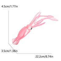 Modèles de créatures marines de simulation transfrontalières, jouets de maternité, souvenirs d'aquarium, hippocampe et moraye en PVC