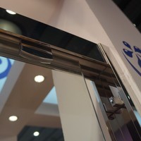 Vente en gros Porte coulissante de douche moderne en plexiglas 304 en acier inoxydable avec cadre pour salle de bain, hôtel, plateau en pierre artificielle