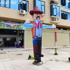 Mascota Inflable Gigante de Vaquero del Oeste con Logotipo Personalizado, Bailarín de Aire Inflable para Publicidad y Promoción en Exteriores - Product Image 5