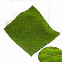 Mousse artificielle d'intérieur résistante au froid, type Sphagnum, pour aménagement paysager intérieur, tapis de sol, mini aquarium et couronnes de mousse.