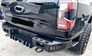 4x4 voiture fer acier matériel arrière Bull Bar pare-chocs queue pare-chocs étape pare-chocs pour Ranger 2012-2024 T6 T7 T8 T9 - Product Image 5