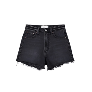 Women's High Waist Skinny Fit <b>Denim</b> Jeans Shorts Custom <b>Stretch</b> Casual Y2K Streetwear Summer OEM ODM Private Label - Product Image 1