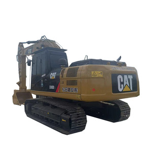 Excavadora Usada CAT 330D de Segunda Mano, 30 Toneladas, Caterpillar 330D 330D2L, Excavadora de Cadenas Usada CAT 320D con Certificación CE y Accesorio de Barrena - Product Image 1