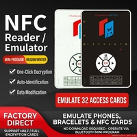 Lecteur-graveur RFID NFC de qualité industrielle, machine tout-en-un |   Double fréquence 125KHz/13.56MHz |   Carte intelligente multi-protocoles
