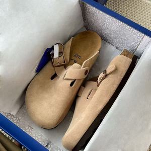 Sandales à <span class=keywords><strong>plateforme</strong></span> Muggles en cuir de veau givré taille femme Birkenstocks pour sandales de plage - Product Image 5