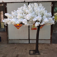 BL-AT25 Großer Outdoor 5ft Seiden-Kirschblüten-Dekorationsbogen-Set Handgefertigter Rosa Künstlicher Baum für Hochzeitsdekoration