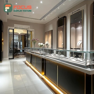 Vitrina de Exhibición para Joyería, Panel de Vidrio Templado, Mueble de Exhibición Comercial para Tienda - Product Image 6