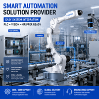 Bras robotique industriel FOBOT Mr12z-1550 à 6 axes, charge utile de 12 kg, portée de 1550 mm pour les intégrateurs de systèmes de traitement et de découpe laser