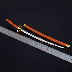 ブリーチ アニメ 霧雨響 クリア バグカットソード 刀 カタナ モデル 26cm 高品質 コレクション カスタマイズ可能 メタルソードモデル - Product Image 6
