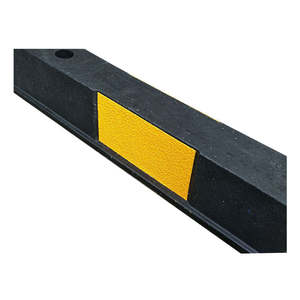 駐車ブロックオーストラリア標準パッキング反射ゴムホイールストッパー車の安全製品 - Product Image 2