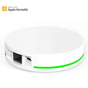 Tuya Zigbee Hub Zigbee, Perangkat Bekerja dengan IOS Aplikasi Rumah Pintar ZEMISMART Kit Homewear Hub