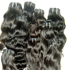 Vip 100% — extension de cheveux humains naturels remy, indien, naturelle, sans traitement Cheveux non transformés - Product Image 1
