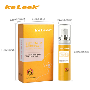 <span class=keywords><strong>Spray</strong></span> buccal apaisant au venin d'abeille et à la <span class=keywords><strong>propolis</strong></span> Keleek 20ml – Formule douce pour une haleine fraîche instantanée et un soulagement <span class=keywords><strong>de</strong></span> l'inconfort buccal – Format portable - Product Image 2