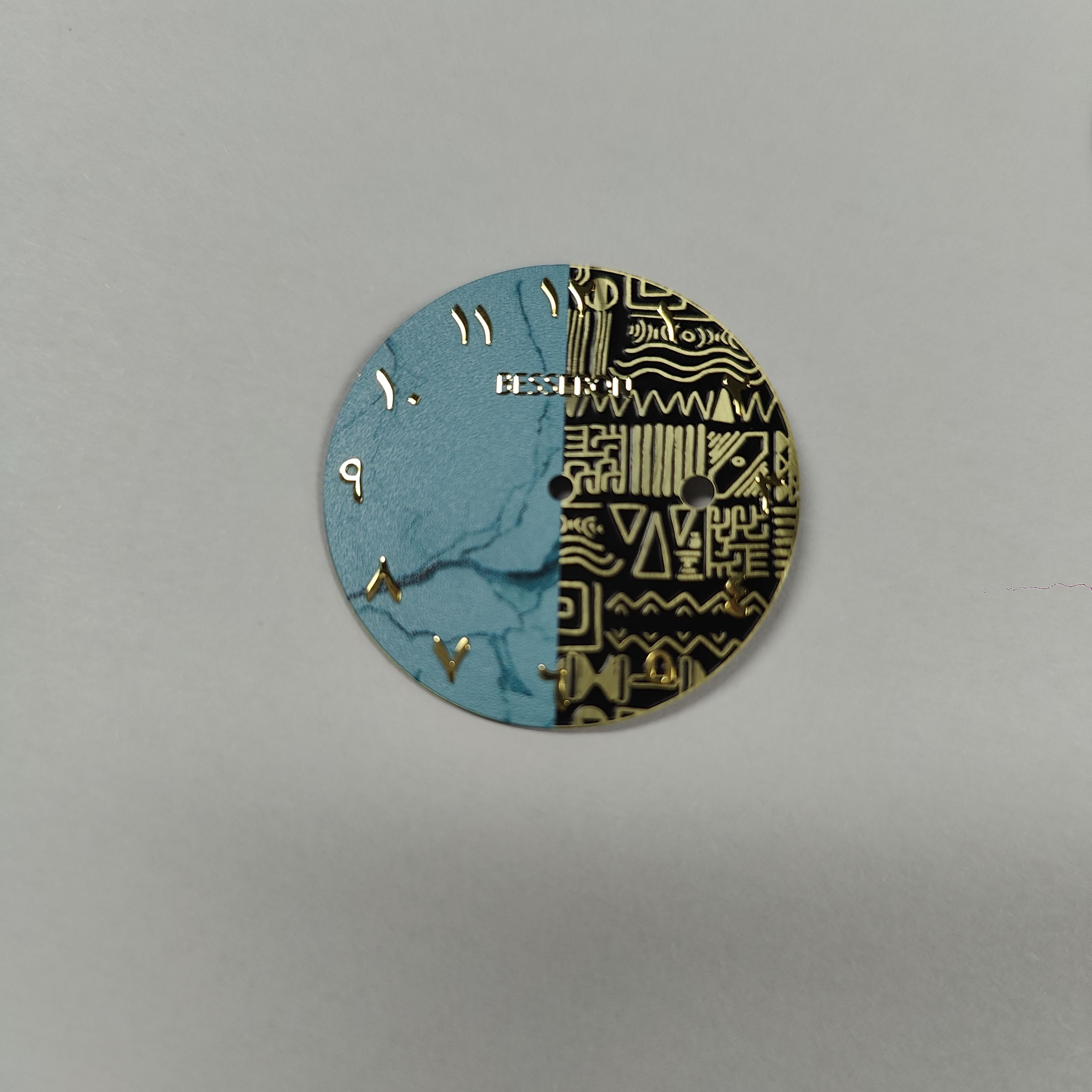 Arabic numerals dial watch parts