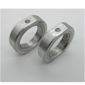 Custom M28 <b>Thread</b> <b>Lock</b> Nut Aluminum 6061 Stainless Steel CNC Machining Broaching Precision 0.01mm OEM Service - Product Image 3