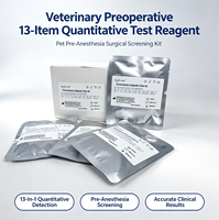Healgen/Orient Gene Veterinary Preoperative 13-Item Quantitative Test Reagent Kit Dry Chemistry Analyzer CE Certified for Dog