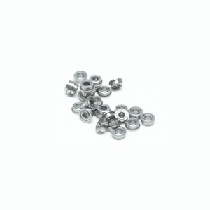 Rodamiento de brida <span class=keywords><strong>FR133</strong></span> 2,38x4.762x2,38mm Rodamientos rígidos de bolas en miniatura FR133ZZ Fr133zz para coche modelo RC - Product Image 1