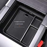 Accessoires de voiture T2, boîte de rangement multifonctionnelle en ABS noir pour l'intérieur des portes, organiseur, plateau pour Jetour Traveller T2