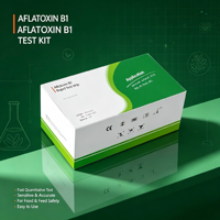 Kit de test rapide de l'aflatoxine B1 à haute sensibilité (20 tests) – Bandelettes de test de sécurité alimentaire pour céréales, noix, aliments pour animaux, huiles comestibles – Contrôle qualité quotidien