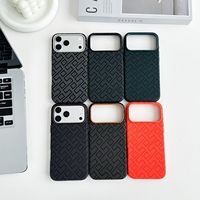 Nouvelle Coque de Téléphone Magnétique Tendance Haut de Gamme en PC Mat Antichoc Personnalisée 2026 pour iPhone 18 17 16 15 Pro Max 17E