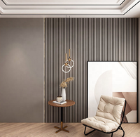 Panneau mural rainuré en WPC (bois composite) en fibre de bambou, économique, durable, moderne, imperméable, à motif floral, pour usage domestique et de divertissement