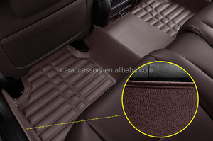 Tapis de sol de voiture 3D écologiques de la marque SENGAR, en <span class=keywords><strong>EVA</strong></span>, cuir PVC de haute qualité, tapis de voiture 5D pour modèles Toyota <span class=keywords><strong>Kia</strong></span> MDX RDX <span class=keywords><strong>KIA</strong></span> - Product Image 2