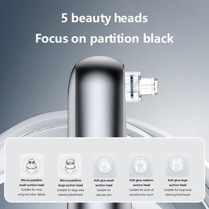 Appareil électrique de soin de la peau à domicile pour l'élimination du sébum et des points noirs du visage et du nez, aspirateur à eau pour le visage et le nez, exfoliant. - Product Image 6