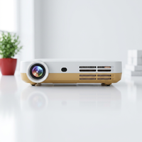 Proyector de Cine para Exteriores WOWOTO DLP H10S Max, Enfoque Manual, Altavoces Integrados, WiFi, Android, 3D, Cine en Casa Portátil