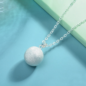 <span class=keywords><strong>Argento</strong></span> placcato commercio all'ingrosso di pancia di <span class=keywords><strong>gravidanza</strong></span> suono bola sfera di armonia del pendente della <span class=keywords><strong>collana</strong></span> - Product Image 3