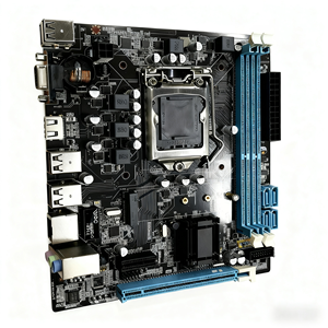 Nouvelle carte mère d'ordinateur de bureau H61 LGA 1155 Socket DDR3 Intel Gaming avec carte graphique intégrée - Product Image 2