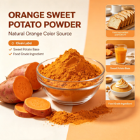 Poudre de Patate Douce Orange Summit, Colorant Alimentaire Végétal de Qualité Alimentaire, Pigment Alimentaire Naturel pour Boissons, Pâtisseries, Confiseries