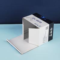 Boîtes rigides en carton coloré écologiques à faible MOQ avec logo personnalisé, impression rose, emballage cadeau personnalisé, boîte d'expédition ondulée – Nouveauté !