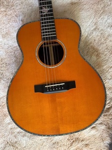 Guitare acoustique personnalisée en épicéa massif et palissandre, série OM Body 000-28 - Product Image 5