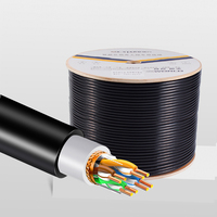 Nouveau câble réseau extérieur étanche MX-STAR 23AWG Cat6 FTP CCA 4P Cat6 305m pour fournisseurs (modèle 2026)