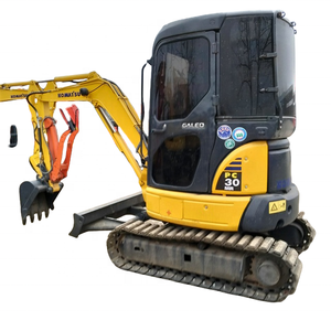 Komatsu PC20 PC30 PC35 PC40 PC50 PC55 mini pelle sans queue PC30MR pelle d'occasion et pièces de pompe hydraulique moteur à vendre - Product Image 1