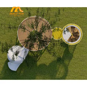 Customized Minimalist Style Outdoor Small And Medium-sized Amusement Park For Children's Indoor Playground